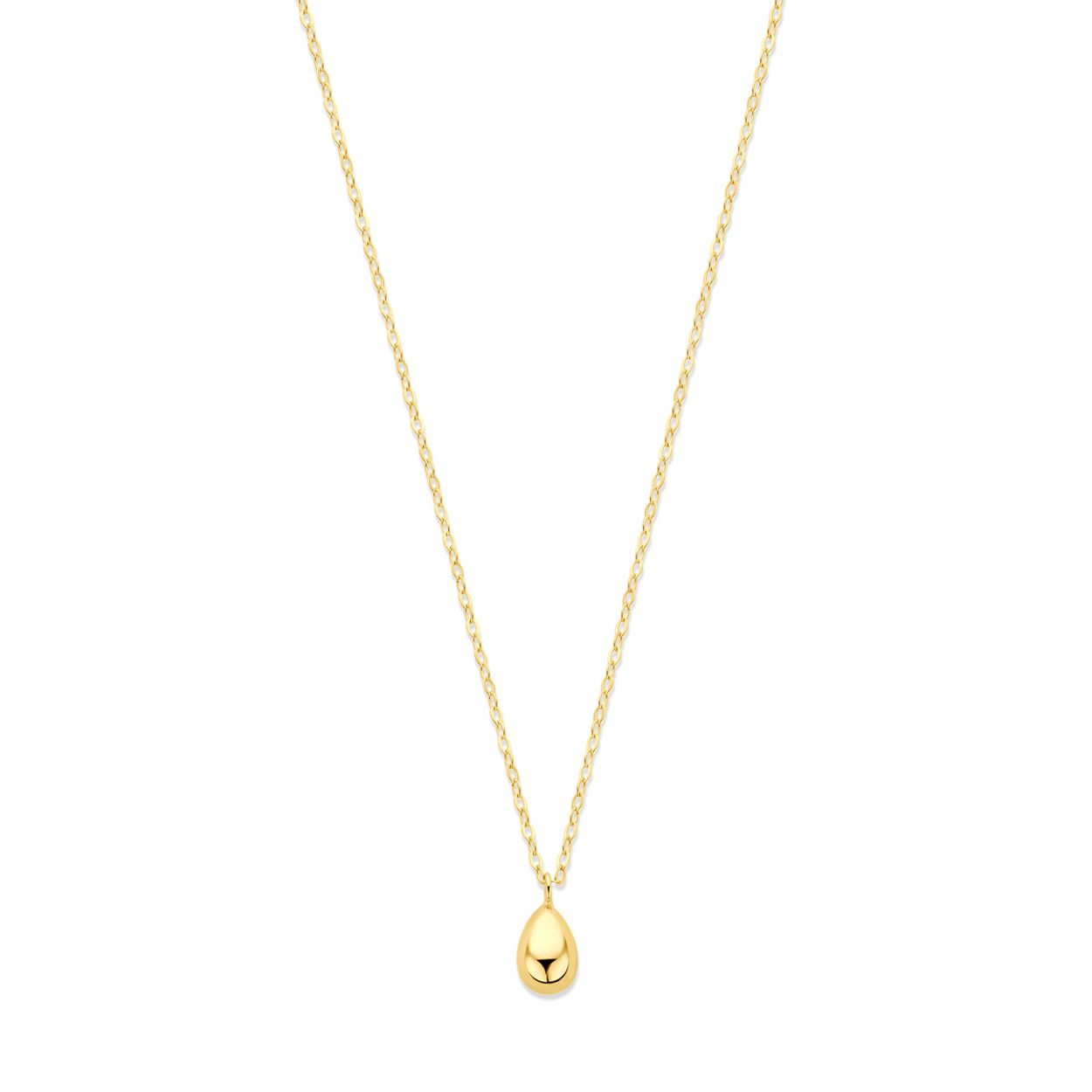 Collier druppel 42 - 45 cm