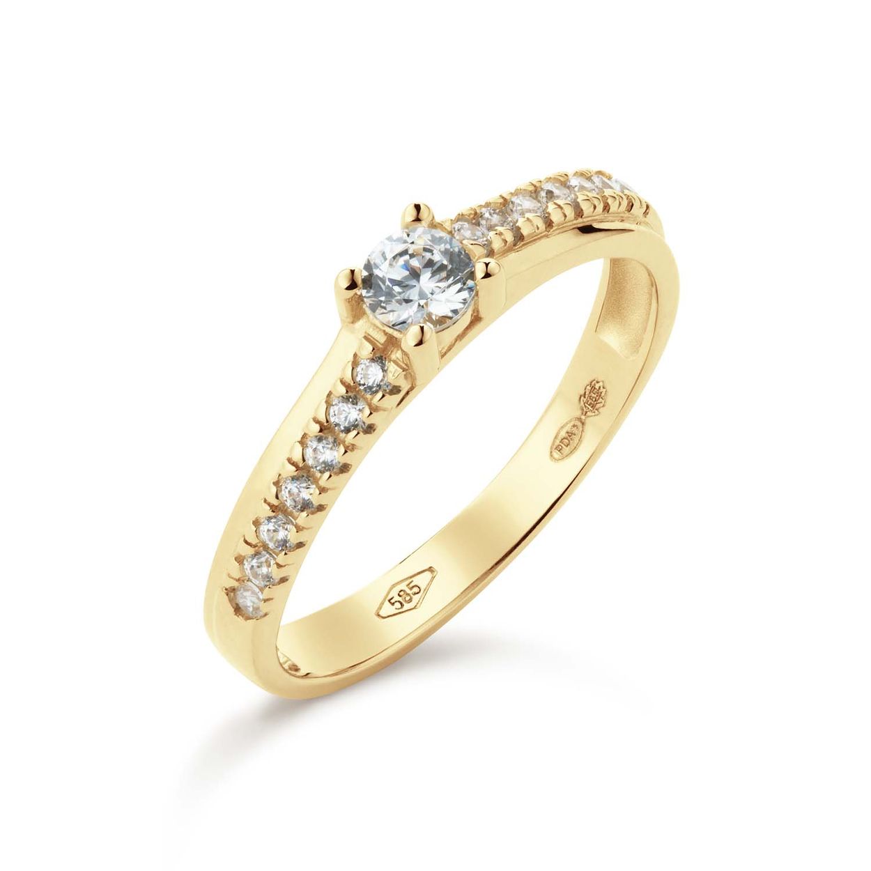 Dit is een ring van het merk GLOW