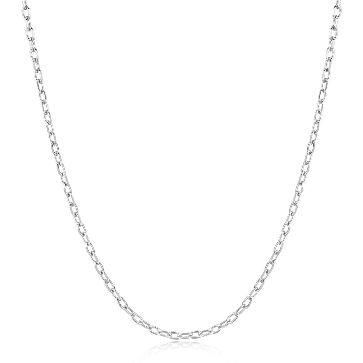 Van alledaags gebruik tot speciale gelegenheden, maak van deze rechthoekige schakelketting je must-have. Dit basisstuk, zorgvuldig gemaakt van gerhodineerd sterlingzilver, is perfect om te stapelen of om je speciale bedels aan toe te voegen.

HET MERK
Geïnspireerd door de laatste fashion trends is Ania Haie het toonaangevende sieradenmerk voor hoogkwalitatieve maar ook betaalbare zilveren sieraden, zonder op de kwaliteit in te leveren. Iedere collectie is gebaseerd op de laatste catwalktrends, waardoor Ania Haie snel tot hét sieradenmerk voor stijlbewuste consumenten is verkozen. Elk sieraad wordt ontworpen om te combineren met andere sieraden waardoor je je eigen look kunt creëren. Maar ook zijn Ania Haie sieraden opvallend genoeg om op zichzelf te dragen.

SPECIFICATIES
- Ania Haie
- Ketting
- 925 zilver met gold/ rhodium plating
- AH N060-03H
