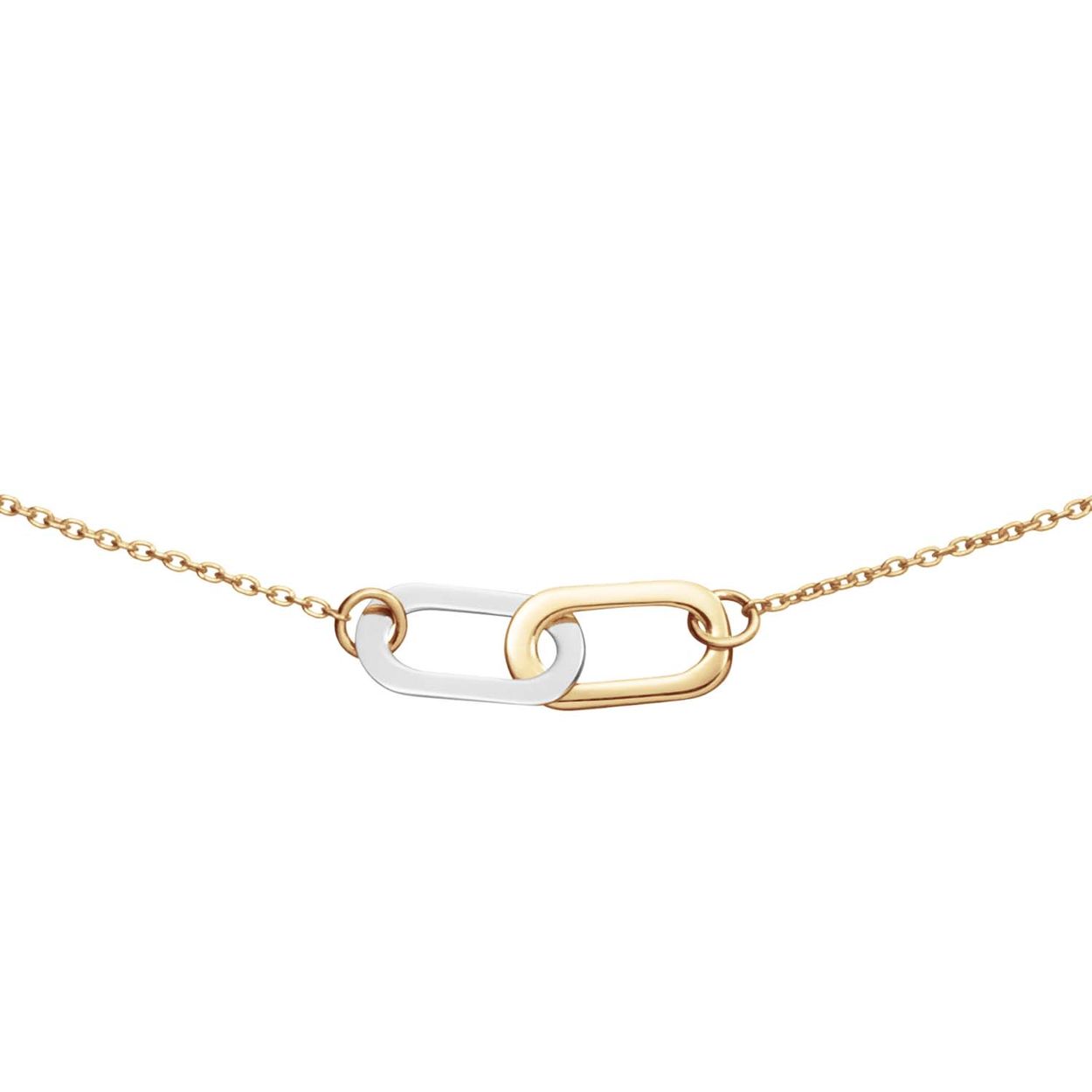De Cannaregio Necklace is onmisbaar! De 14 karaat gouden ketting met een goudgele en witgoude schakel zijn een mooie toevoeging aan jouw layer. I love it! Venetian Diary Als je aan een betoverende stad denkt, waar je kunt verdwalen in smalle straatjes en waar gondels je meenemen langs de mooiste gebouwen en architectuur. Waar op iedere hoek iemand spontaan in een serenade kan uitbarsten. Aan welke stad denk je dan? Juist, het Italiaanse Venetië. Mysterieus, betoverend en romantisch. Een stad met elegante grachten, prachtige pleinen en kleurrijke mensen. Een stad waar ik mijn hart aan heb verloren. Het merk Jackie is hét 14 karaat gouden on trend sieradenmerk. De collecties zijn geïnspireerd op de reizen die ik maak, van stedentrips tot exotische oorden. Elk gouden sieraad is helemaal van nu, handgemaakt door Europese goudsmeden en vervaardigd van overwegend gerecycled goud met echte edelstenen en zoetwaterparels. Elke collectie is dan ook met veel liefde en passie samengesteld. Mijn Jackie sieraden zijn de perfecte finishing touch voor iedere outfit! Specificaties - Ketting - Materiaal: 14 Karaat - Bicolor - 585 - Cannaregio - Totale lengte: 45cm