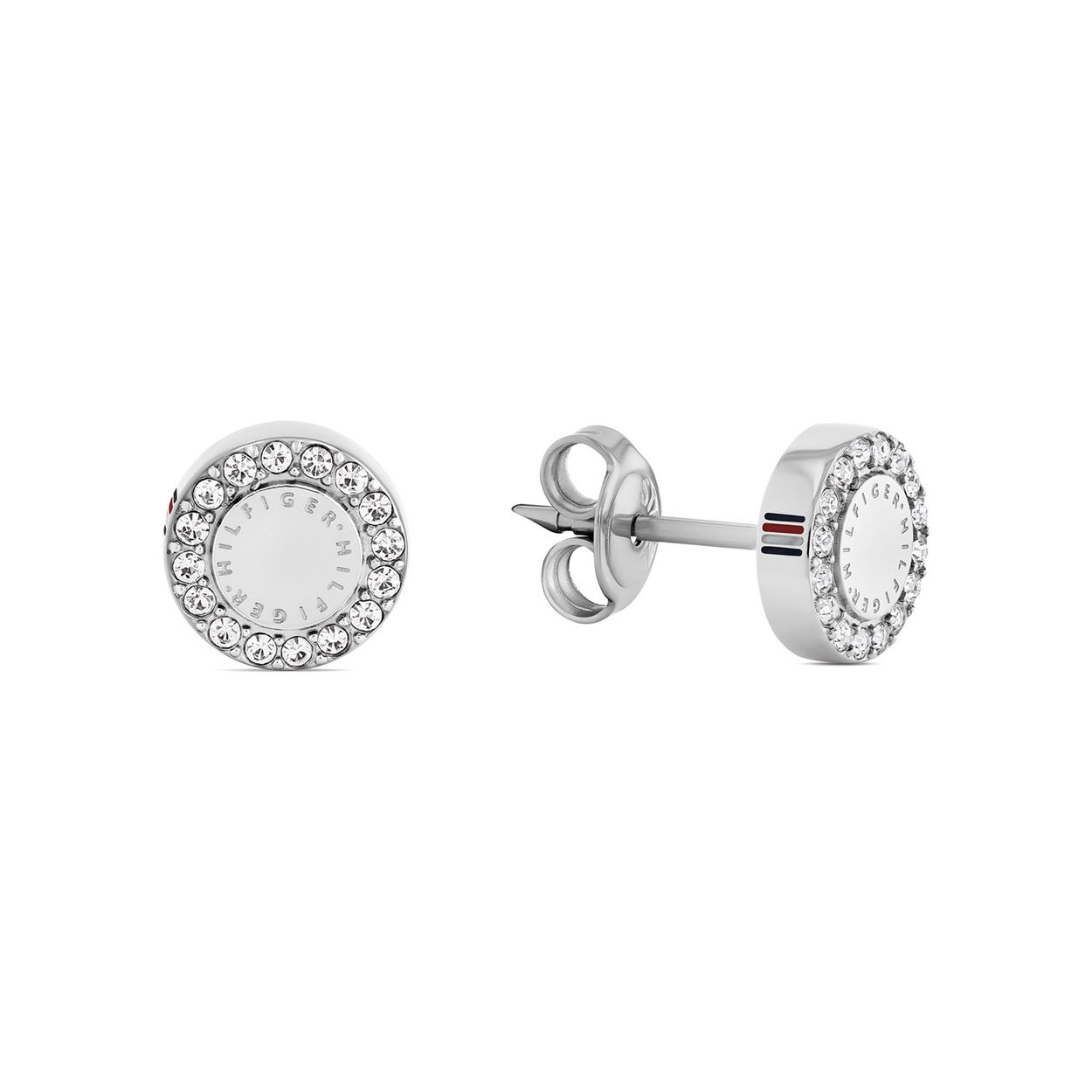 Tommy Hilfiger Jewels TJ2780907 Oorknoppen Dames Staal 8mm
Deze oorsieraden van Tommy Hilfiger uit de jewelry serie MINI CRISTALS met nr: TJ2780907 zijn mooi en fijntjes. De zilverkleurige stalen dames oorknoppen zijn rond en plat en hebben in de buitenrand een rij kristallen. Doordat ze plat zijn en 8mm rond tonen ze mooi op het oor. Ook leuk te combineren met andere armbanden en sieraden van Tommy Hilfiger.

Het merk:
Tommy Hilfiger is wereldwijd één van de grootste designer lifestyle merken en is internationaal bekend om haar classic American cool stijl. De sieraden zijn voor dames en heren met een eigen stijl, die niet bang zijn om dit aan de wereld te laten zien.

Specificaties:
- Fijne stalen oorknoppen met kristal
- Materiaal: Staal
- Ø8mm
- Dames sieraad