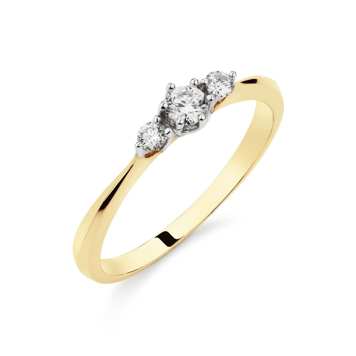 Dit is een damesring van het merk GLOW uit de serie Say Yes