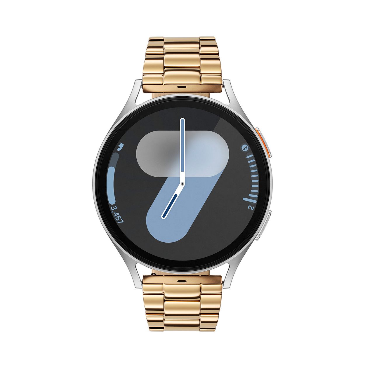 Samsung Galaxy Watch7 SA.L310SGRS Zilver/Double 44mm 
De Galaxy Watch combineert de uitstraling van een luxe horloge met de geavanceerde functies van de SAMSUNG smartwatches. De Galaxy Watch7 is de smartwatch met Wear OS van SAMSUNG en heeft genoeg power voor de hele dag dankzij de 3nm-processor. Navigeer nauwkeurig met Dual-Frequency GPS. Houd je hartslag, work-outs en slaap bij met de geavanceerde BioActive Sensor. Galaxy AI gebruikt deze gegevens om waardevolle inzichten over je gezondheid te geven en je welzijn te verbeteren met Energy Score en Wellness Tips. De Galaxy Watch is niet alleen zeer stijlvol, maar ook gebruiksvriendelijk. Nooit meer verdwaald dankzij onze nauwkeurigste gps ooit op een Galaxy Watch. De Galaxy Watch is stof- en spatwaterdicht en 5 ATM gecertificeerd. De extra features, zoals het kompas, hartritme sensor, cycles meter, slaapmeter en nog heel veel meer maken de Galaxy Watch7 nog completer.

De Galaxy Watch heeft een Always On-display, waardoor je geen knop in te drukken om de tijd weer te geven. Het AMOLED-display kan ingesteld worden op een continue tijdsweergave, zodat dag en nacht te zien is hoe laat het is.

Highlights:
- Geschikt voor Android  
- De Galaxy Watch7 heeft een IP68-certificering. Het horloge is 5 ATM
- Dankzij de ingebouwde speaker en microfoon, kan er ook gebeld worden met het horloge
- Ontvang alle berichten van je telefoon op je horloge en reageer direct met quick reply’s
- Herkent meer dan 90 verschillende activiteiten
- Door de verschillende meters en tellers is het mogelijk om onder andere de hartslag, stappen, snelheid, slaap, luchtdruk, stress, hoogte- en diepte te meten
- D.m.v. de ingebouwde GPS, is het mogelijk om offline te navigeren (zonder dat de telefoon in de buurt is)
- Luister zonder smartphone naar muziek met Spotify premium
- Contactloos betalen met de LTE modellen
- Virtueel voice assistent