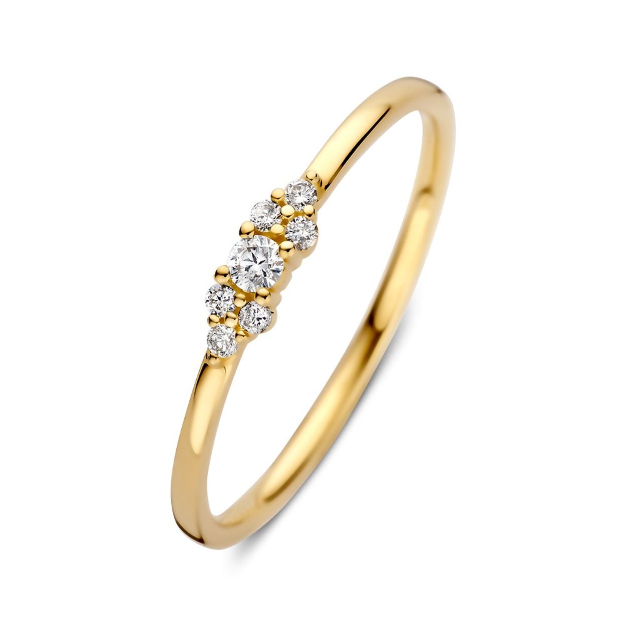 Excellent briljant ring 0.10crt H/SI maat 56 | RG118104