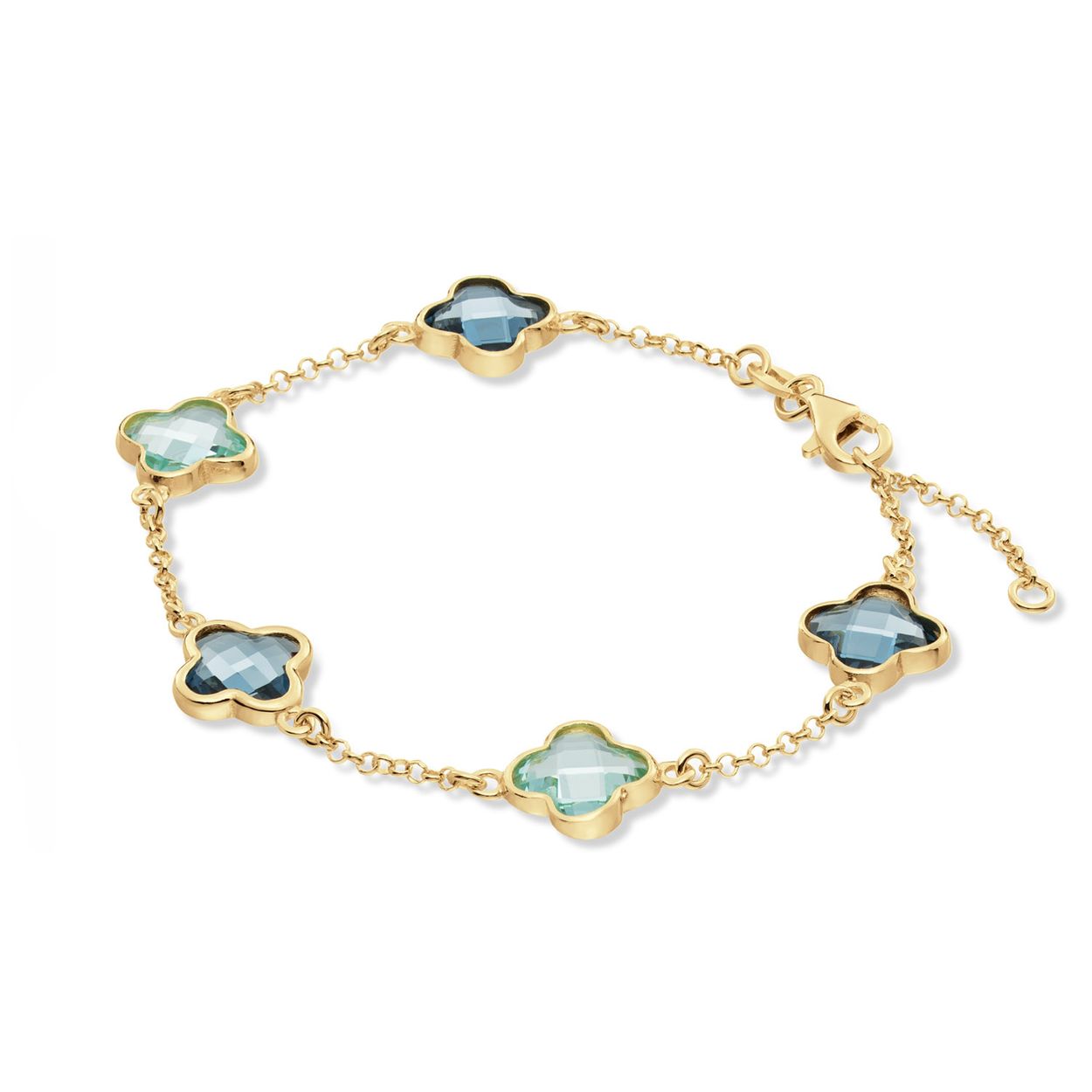 Dit is een damesarmband van het merk GLOW uit de serie Pure Nature