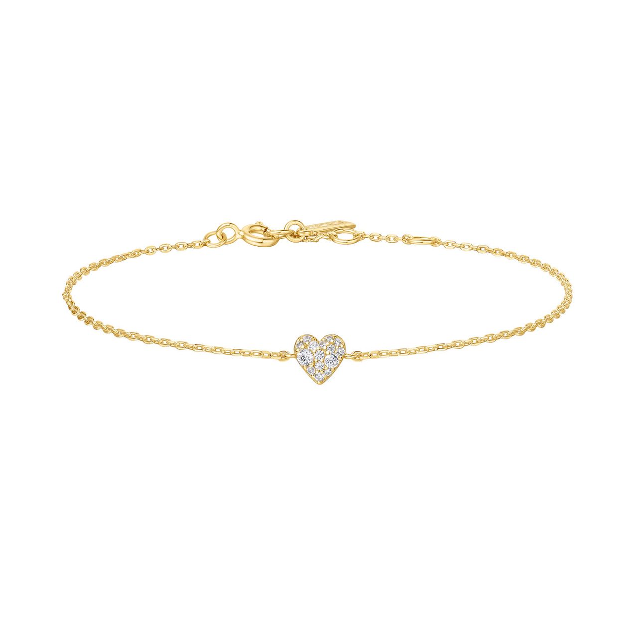 Breng kleur en licht in je stijl met de Sunny Sparkler armband. Dit speelse ontwerp met een hartvormig motief, ingelegd met pavé zirkonia, voegt een subtiele charme toe aan elke outfit.                                                                                                                                                                                                                                                                                                                                                                                   

HET MERK
Geïnspireerd door de laatste fashion trends is Ania Haie het toonaangevende sieradenmerk voor hoogkwalitatieve maar ook betaalbare zilveren sieraden, zonder op de kwaliteit in te leveren. Iedere collectie is gebaseerd op de laatste catwalktrends, waardoor Ania Haie snel tot hét sieradenmerk voor stijlbewuste consumenten is verkozen. Elk sieraad wordt ontworpen om te combineren met andere sieraden waardoor je je eigen look kunt creëren. Maar ook zijn Ania Haie sieraden opvallend genoeg om op zichzelf te dragen.

SPECIFICATIES
- Ania Haie
- Armband
- 925 zilver met gold plating
- Lengte 18,5cm
- AH B064-01G