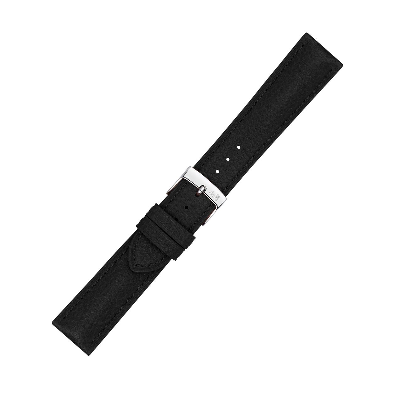 Dit is een zwarte horlogeband van het merk Morellato uit de serie Hornet