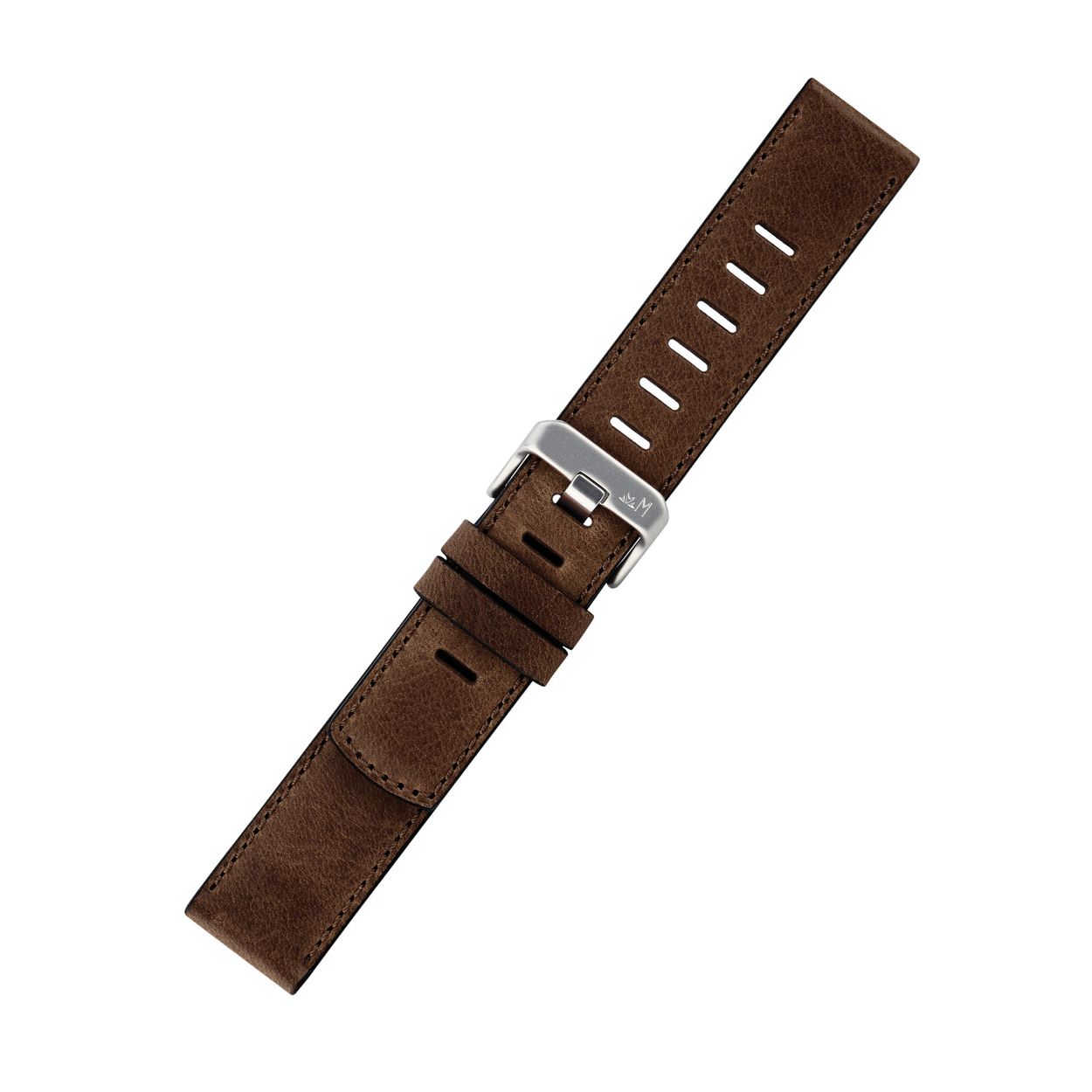 Dit is een bruine horlogeband van het merk Morellato uit de serie Bit