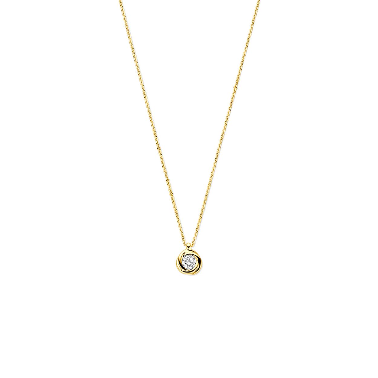 Collier zirkonia 40 - 42 - 44 cm