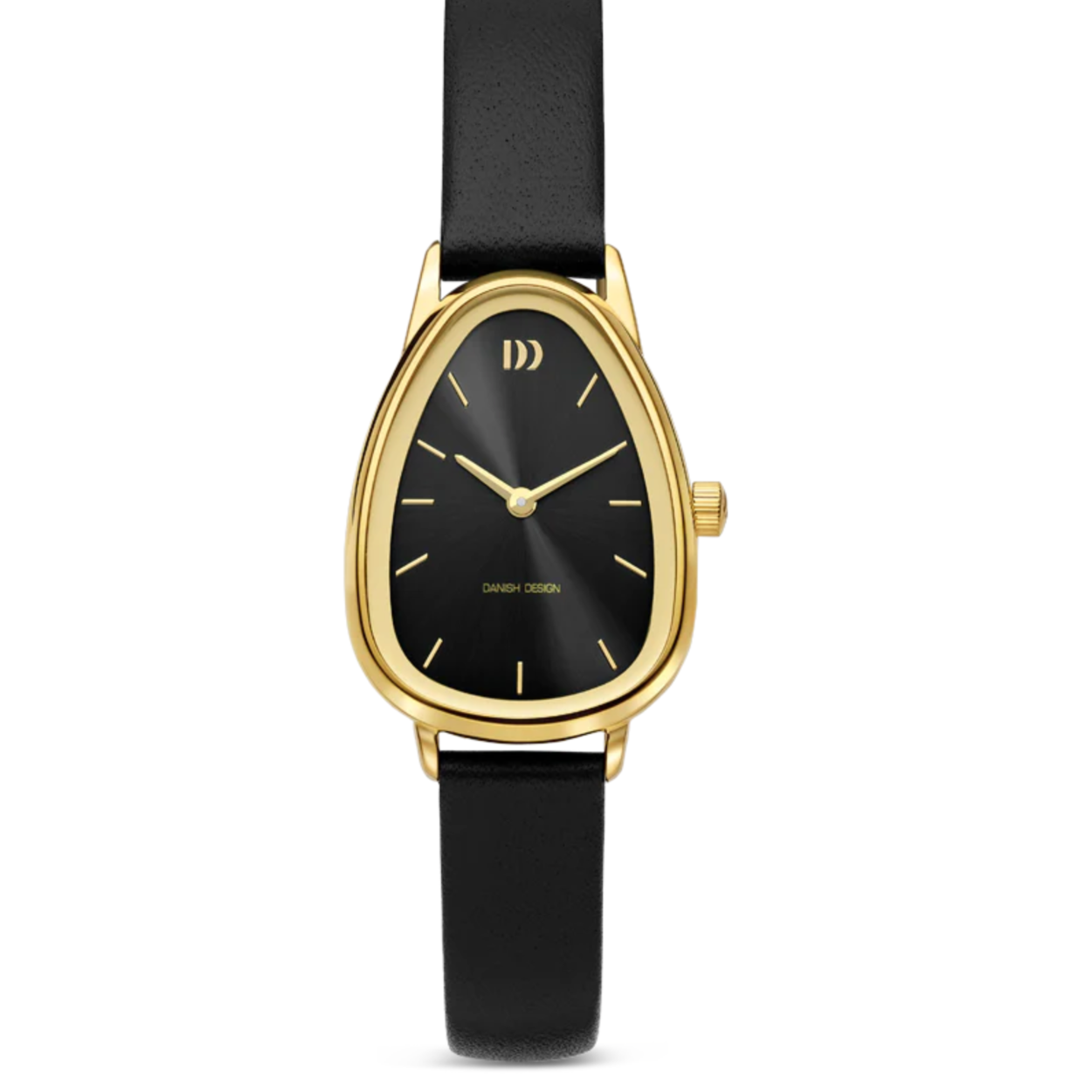 ZWART DAMES HORLOGE DANISH DESIGN