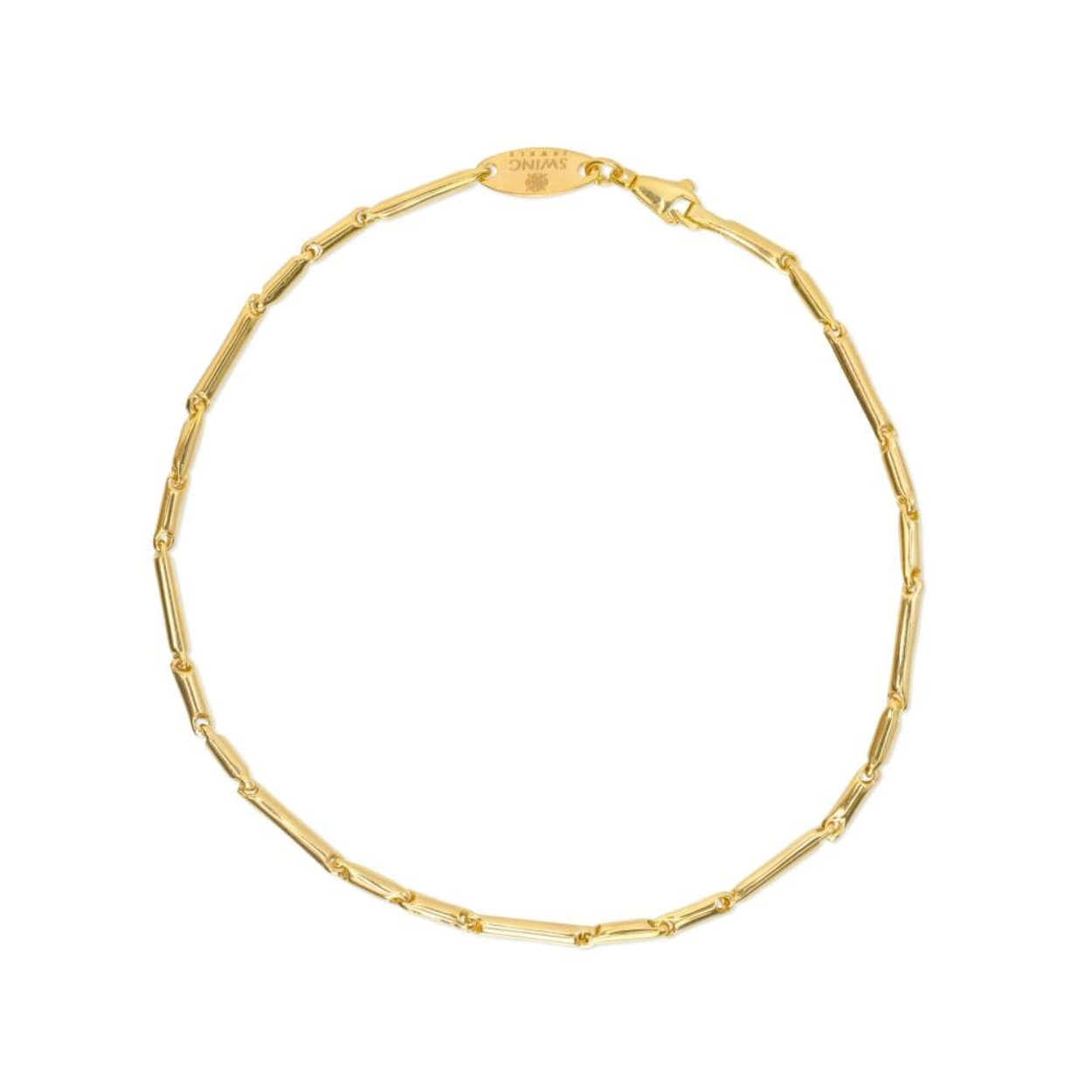 **Productbeschrijving voor JEWELS NOUVEAU Geel gouden armband SWDB10091 (Modelnummer: BRRR50Y)**

Deze prachtige gouden armband is gemaakt van 14 karaats geel goud en heeft een subtiele diepte van 2mm. De armband heeft een veilige karabijnsluiting en een lengte van 19 cm. Met zijn tijdloze uitstraling en matte afwerking is deze armband perfect om dagelijks te dragen of te combineren met andere sieraden voor een opvallende look.
