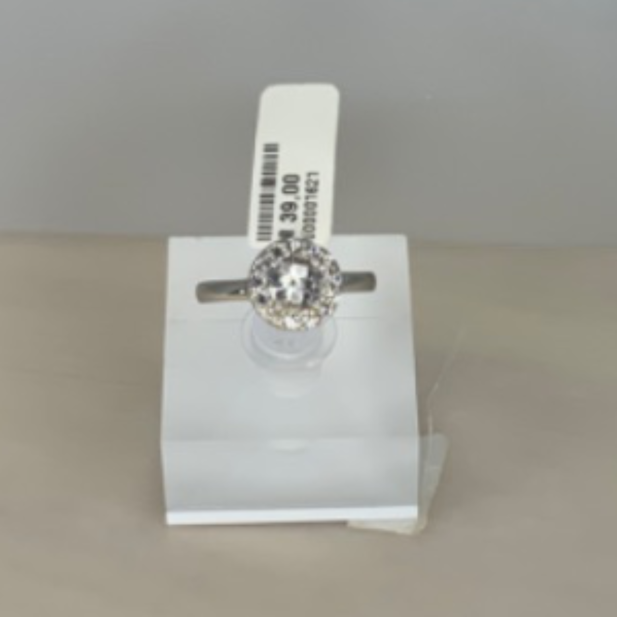 Entourage ring zilver met zirkonia
