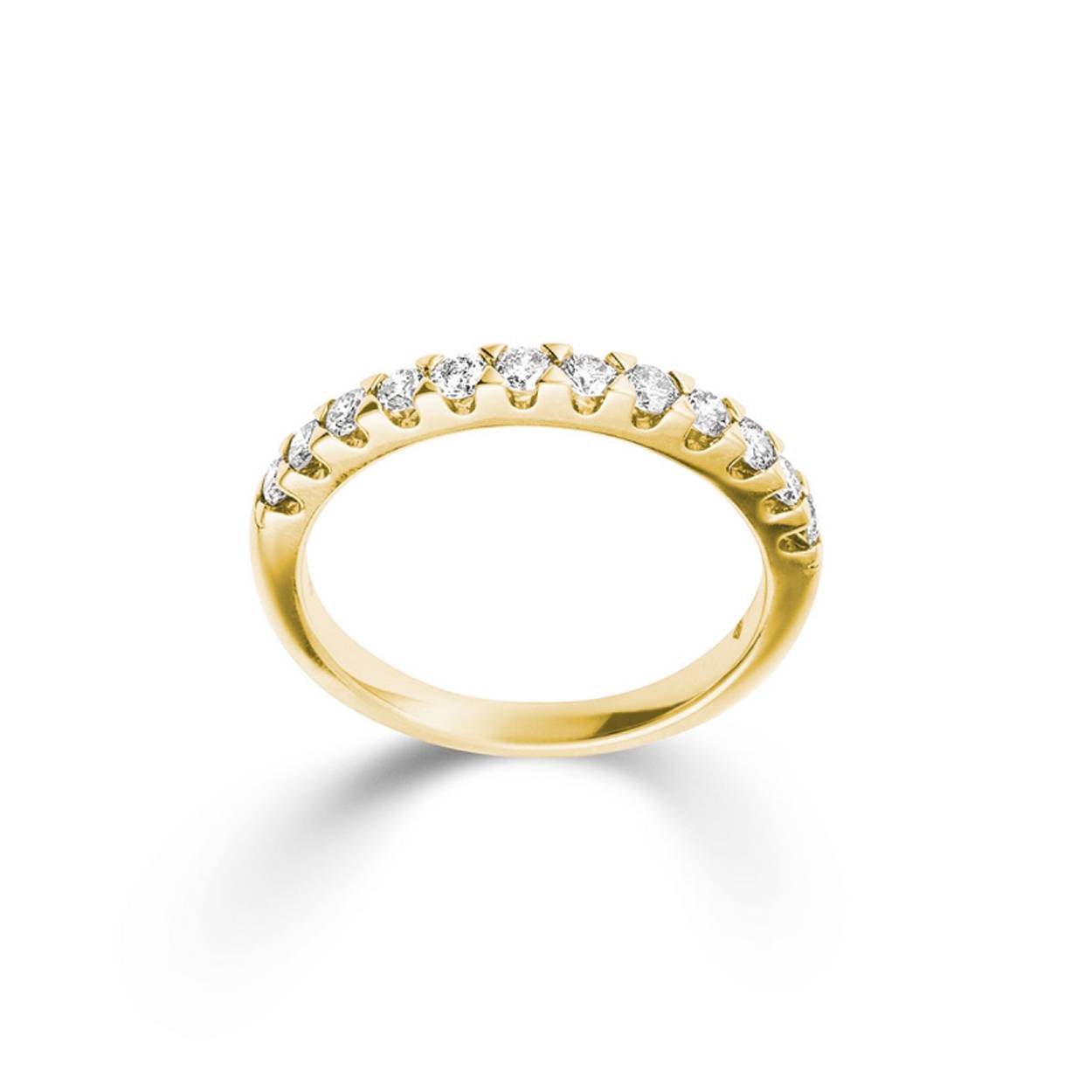 Alliancering gd briljant 0.50ct