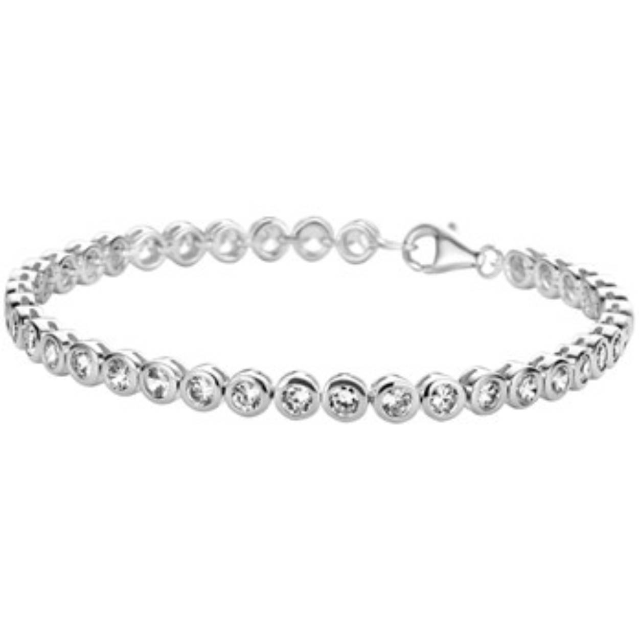 zilveren tennisarmband 4mm 18cm