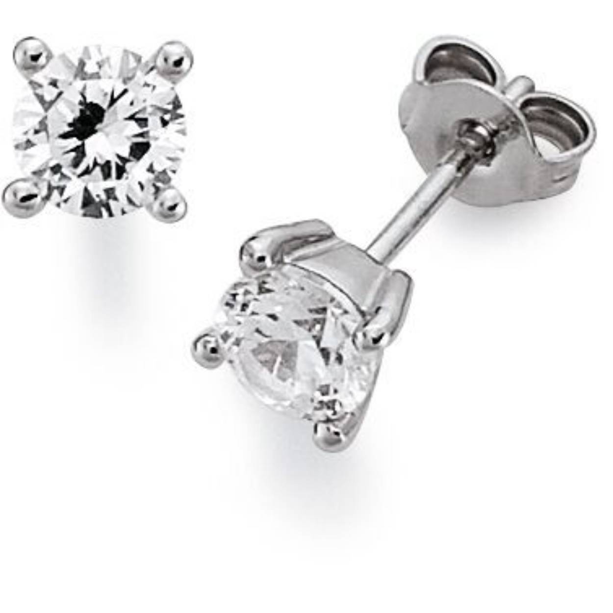 Deze prachtige oorsieraden van Viventy zijn bezet met zirkonia. 