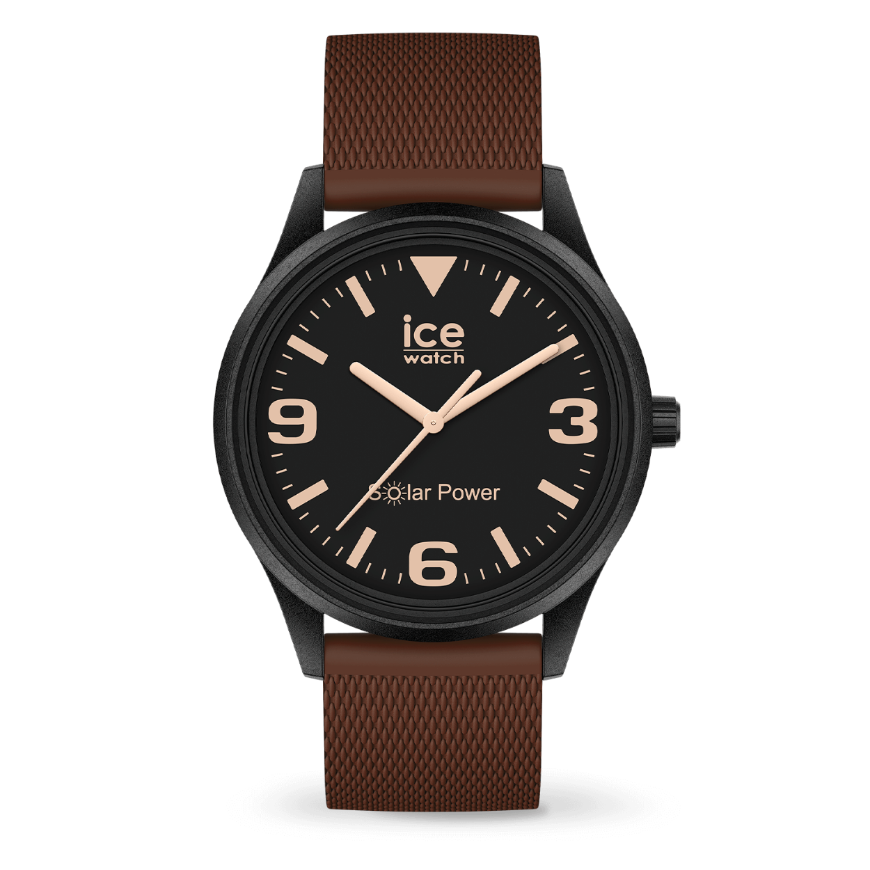 Go green en maak een duurzaam gebaar met het nieuwe ICE solar power - Casual brown horloge. Dit witte horloge is ultraplat, superlicht en wordt aangedreven op zonne-energie. Met zijn horlogeband van superzacht siliconen maak jij met dit horloge absoluut een minimalistisch statement. Om het op te laden hoef je het horloge alleen maar tegen het dag- of kunstlicht aan te houden. Het horloge wordt geleverd in een herbruikbare verpakking van vilt, gemaakt van recycleerde PET-flessen.