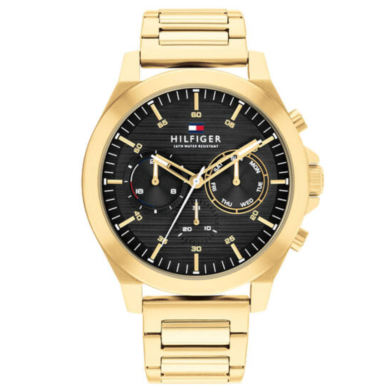 Tommy Hilfiger TH1710520 Horloge Heren Goudkleurig 46mm