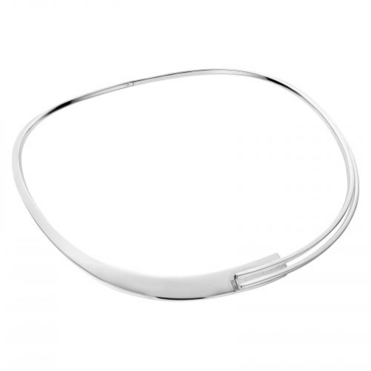 massief zilveren handgemaakte spang/ collier
