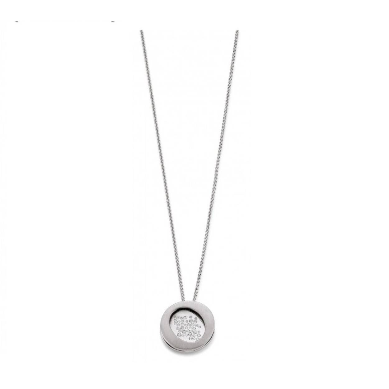 Prachtige zilveren collier van Viventy.