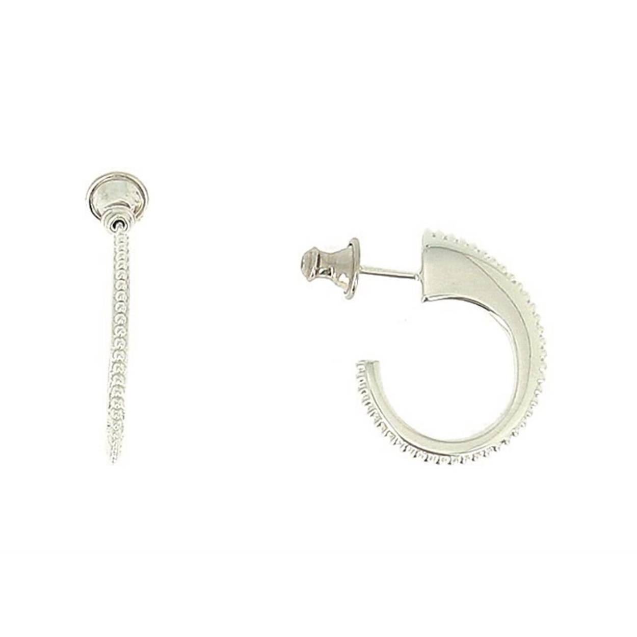 Pesavento oorringen zilver verguld WPXLO193