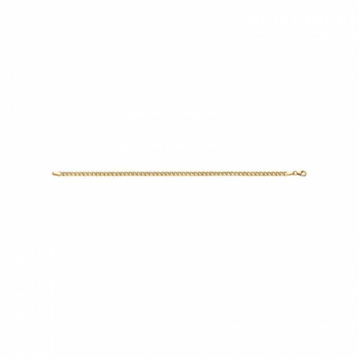 FJORY COLLIER 14KRT GOUD MT ZILVEREN KERN 40-G0460