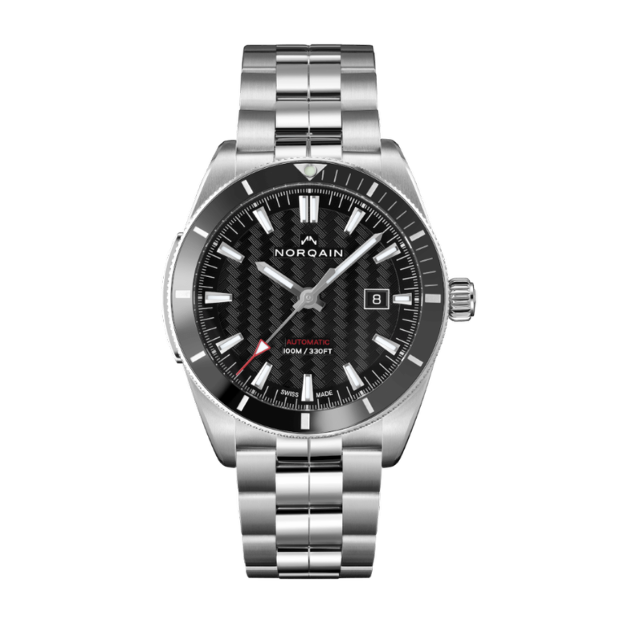 Elk Norqain horloge uitgerust met ETA of Sellita uurwerken wordt geleverd met een internationale fabrieksgarantie van twee jaar. Door lid te worden van de Norqainer club, kan deze garantie worden verlengd tot drie jaar.