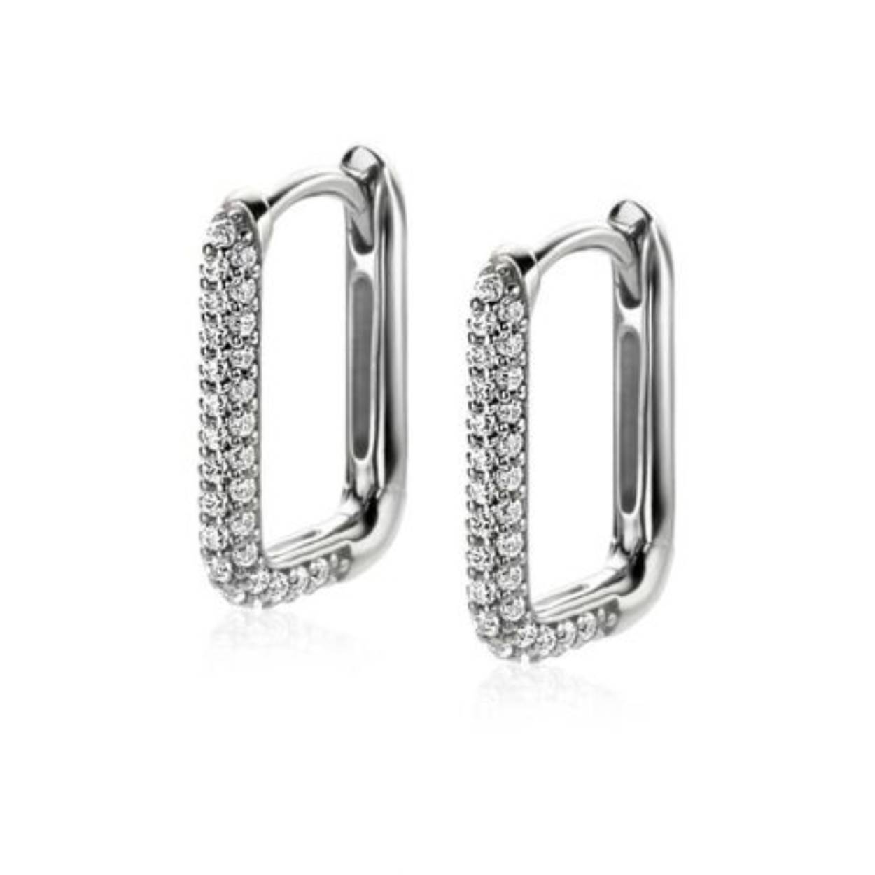 klarcreool hoekig met zirkonia