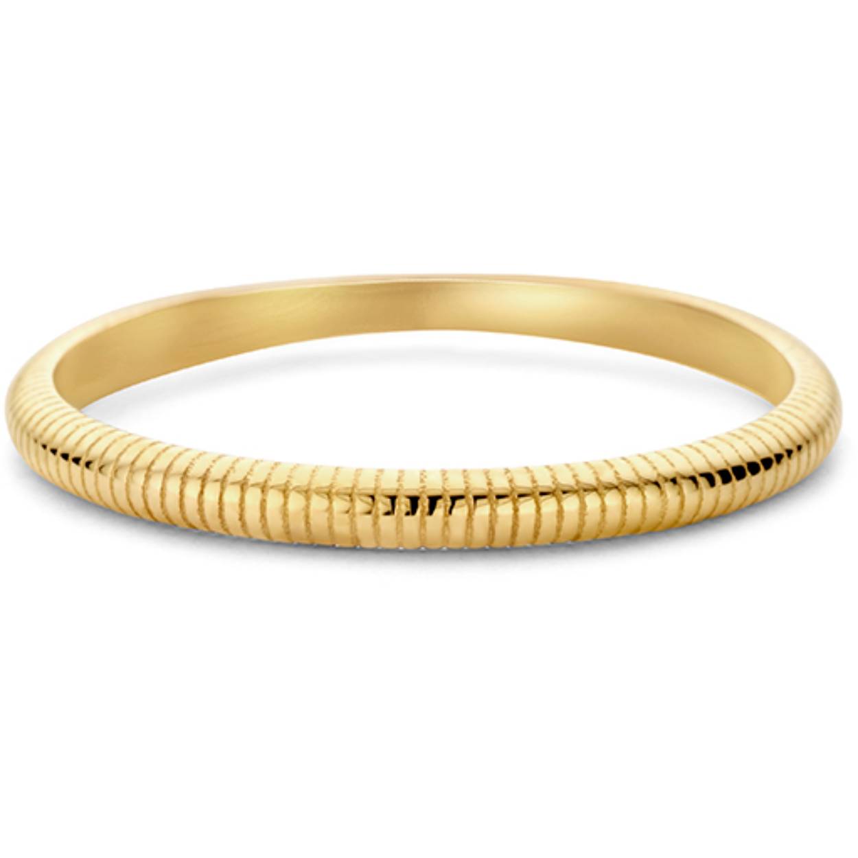 Gouden fantasie aanschuifring