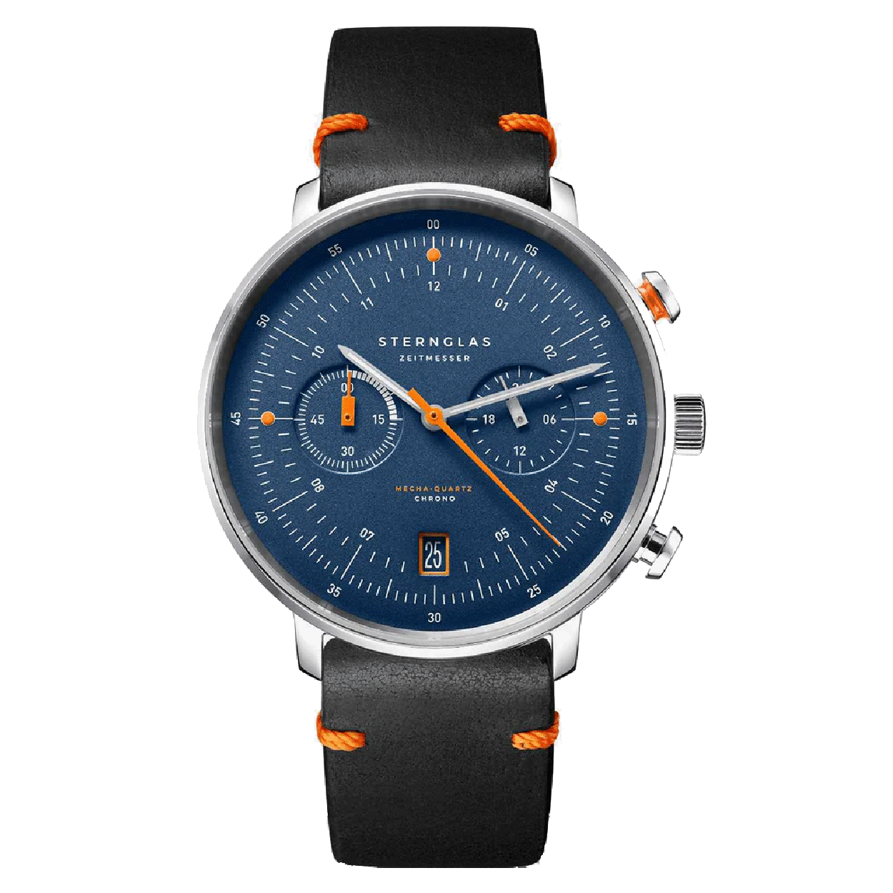 Sternglass Hamburg herenhorloge S01-HC06-EB05

Collectie: Hamburg Chrono
Garantie: 2 jaar
Kleur: zwart / blauw
Voeding: batterij
Waterdichtheid: 50M/5ATM
Glas: saffierglas