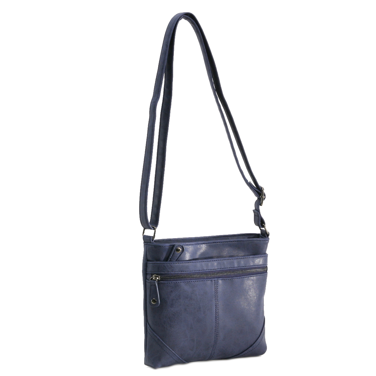 Deze stijlvolle crossbody & schoudertas van Just Dreamz in de kleur zwart is zeer functioneel. De tas bevat twee voorvakken welke sluiten door middel van een ritssluiting. Het hoofdvak sluit door middel van een rits en beschikt aan de binnenzijde ook over een ritsvak. Daarnaast beschikt de binnenzijde over twee steekvakken welke speciaal gemaakt zijn om je telefoon veilig te bewaren. De schouderband van de tas is verstelbaar, waardoor je deze op de voor jou ideale lengte kan dragen.

Kenmerken:
•Eén hoofdvak met ritssluiting
•Twee voorvakken met ritssluiting
•Achterzijde voorzien van ritsvak
•Binnenzijde voorzien van één ritsvak
•Binnenzijde voorzien van steekvak voor je telefoon
•Verstelbare schouderband