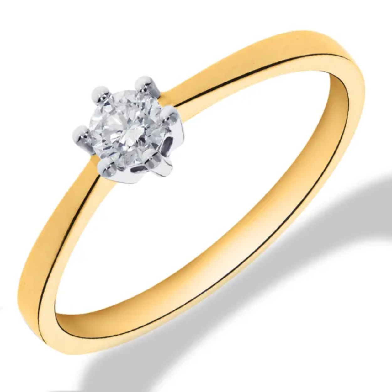 GGD solitair ring mt 17,25