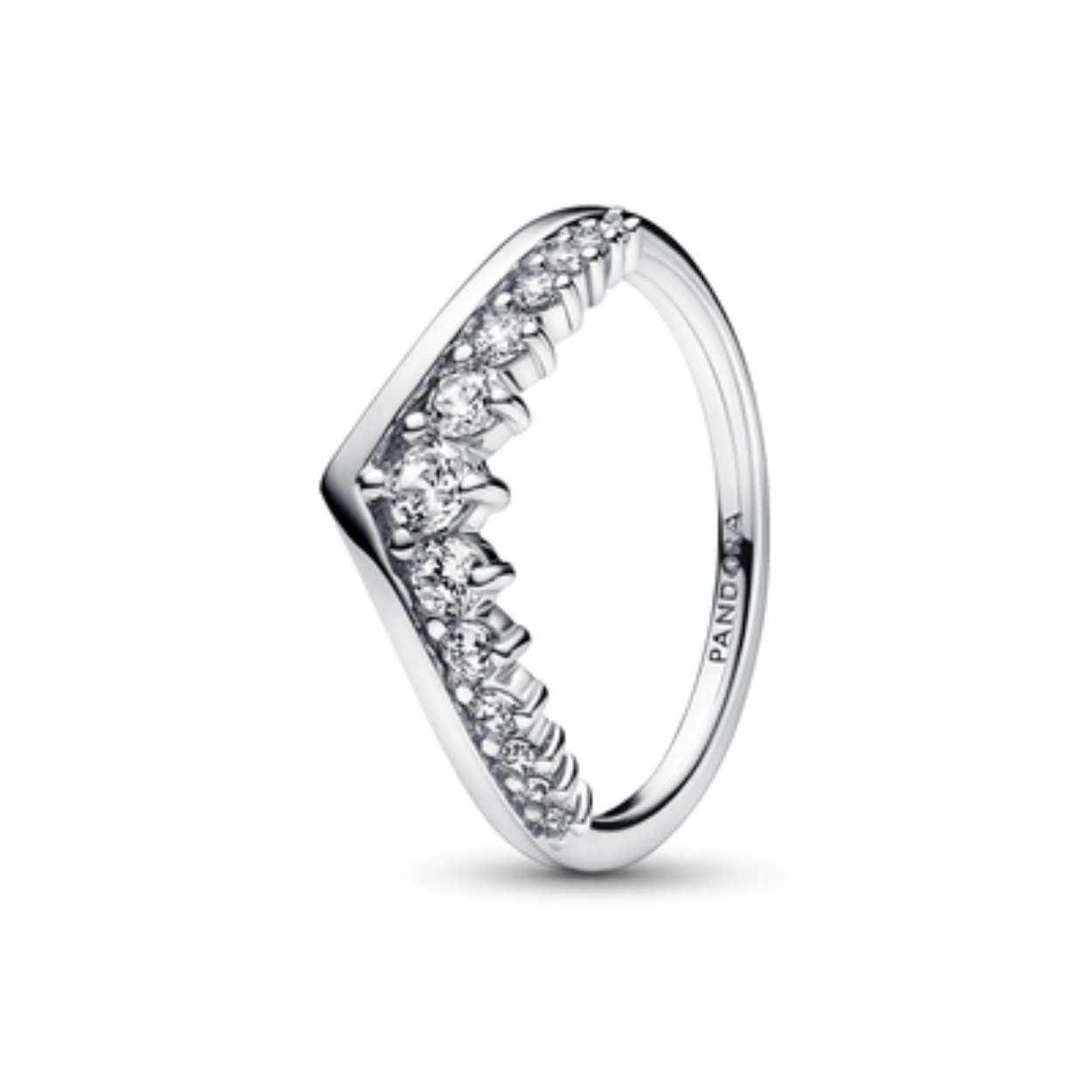Pandora Charm ring zilver zirconia