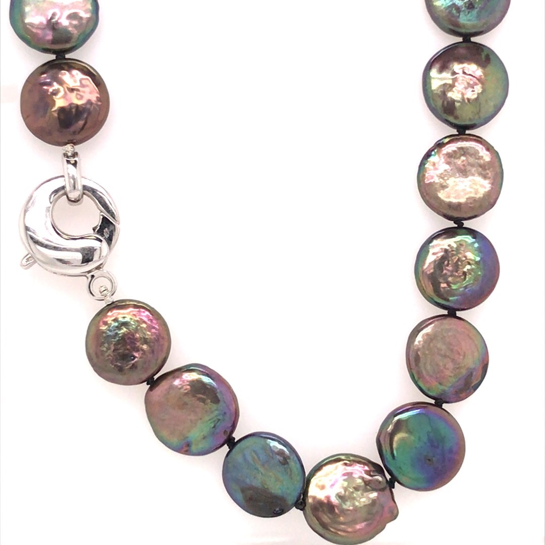 collier Zoetwaterparel/WG sluiting
