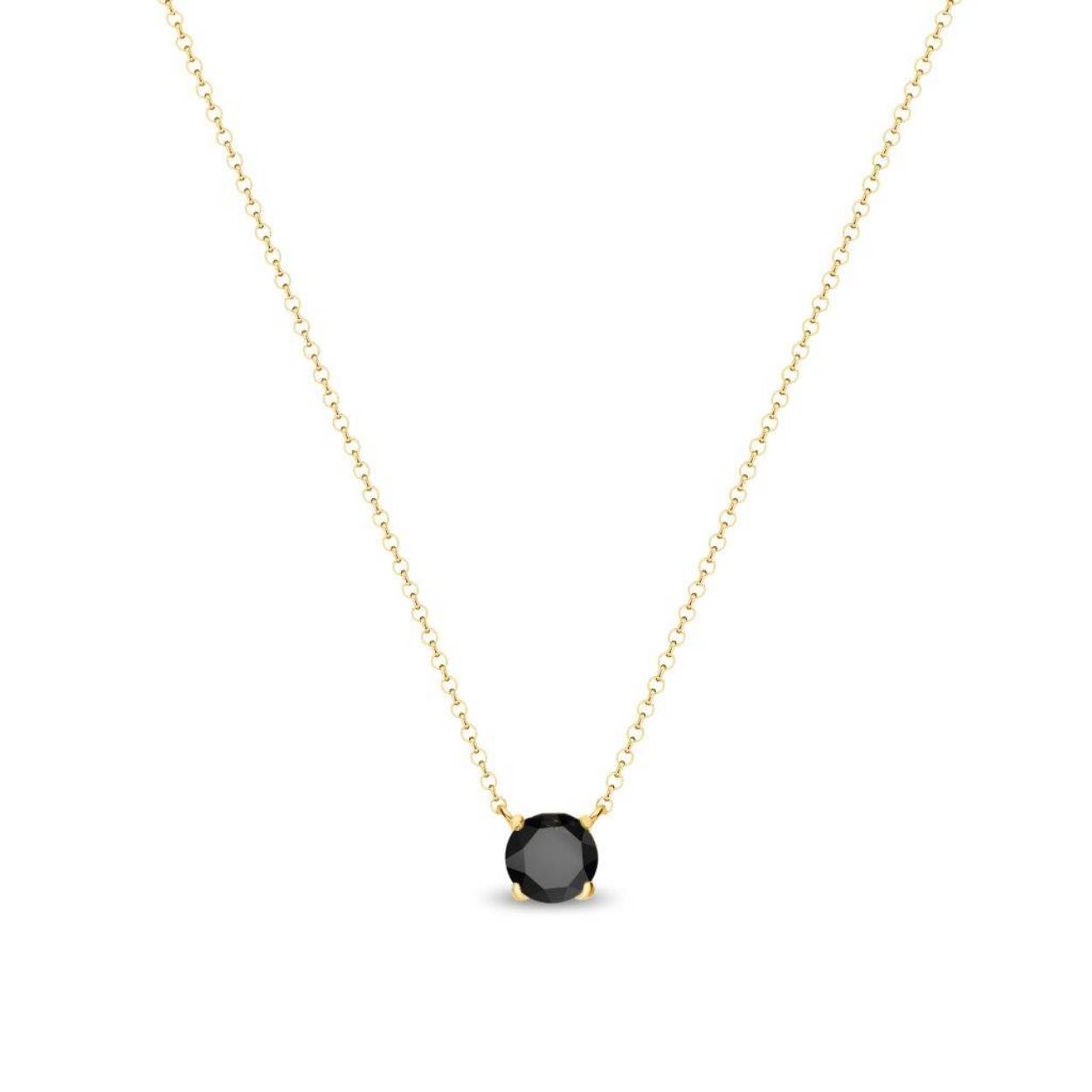 Spark BRILLANT Necklace gilded Jet