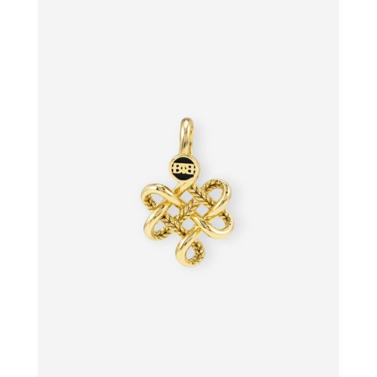 BUDDHA BEDEL 665GV ONE ENDLESS KNOT GOLD VERMEIL