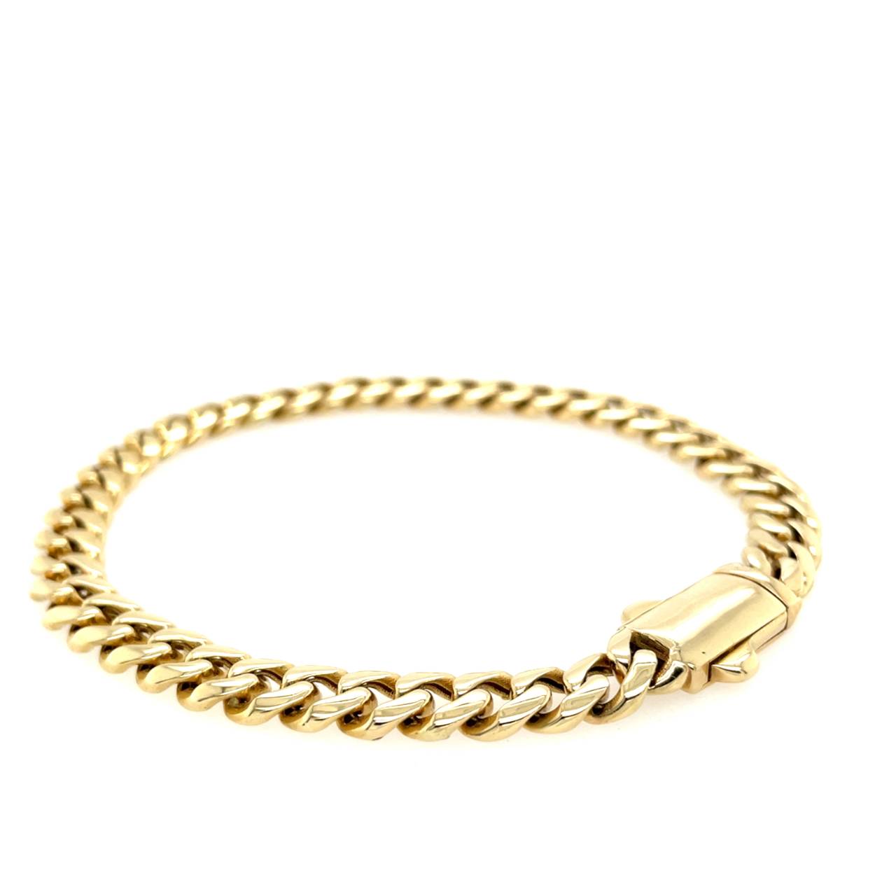 Gouden  gourmetarmband