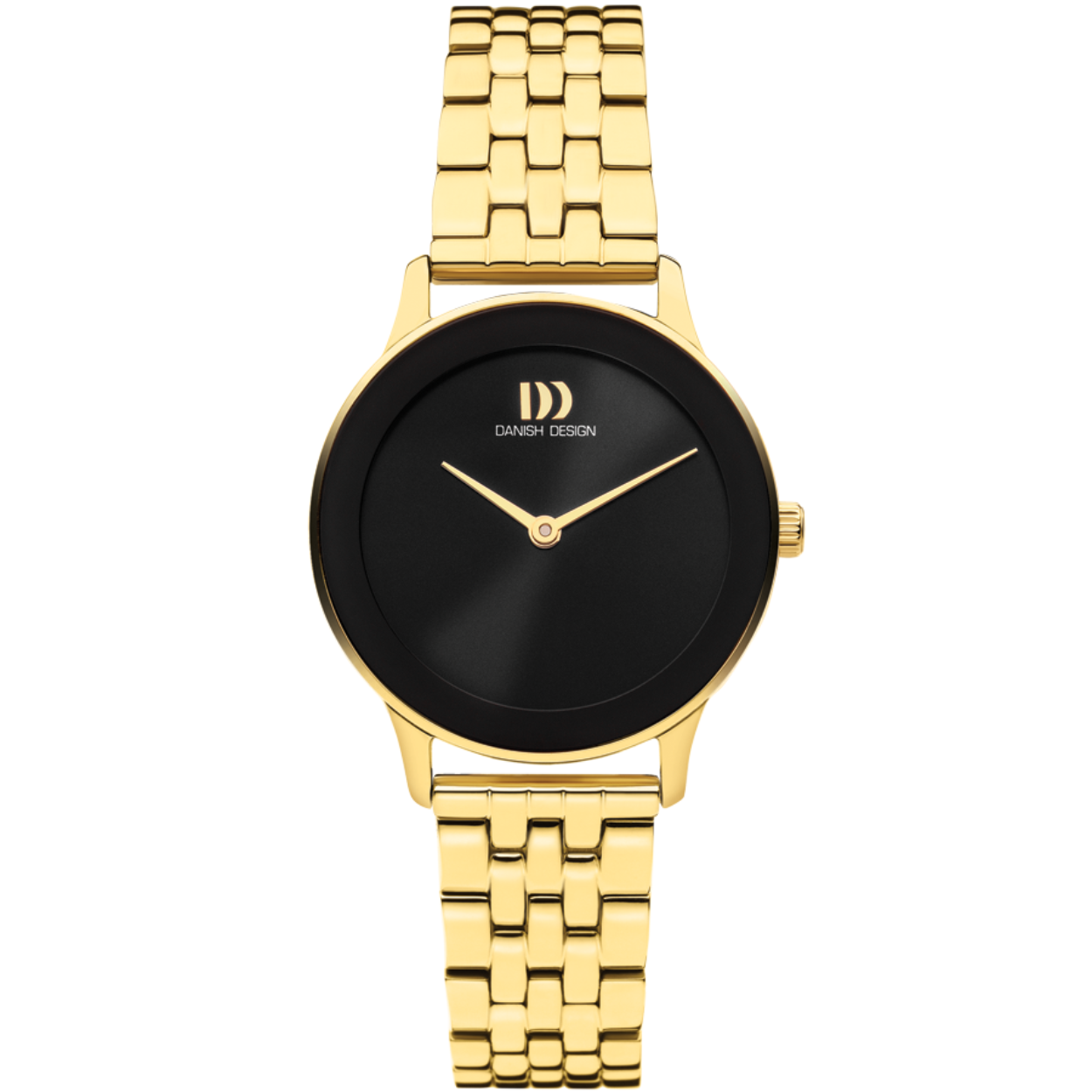 Dit dameshorloge is van het merk Danish Design. Het is een analoog horloge met een band gemaakt van edelstaal.De diameter van de kast is29 mm.
De verdere specificaties van het horloge zijn als volgt:
Glassoort: mineraal
Kastmateriaal: edelstaal
Waterdichtheid: 3 ATM
Techniek: quartz
Kastkleur: goud
Kastvorm: rond
Wijzerplaatkleur: zwart
Index: geen
Bandkleur: goud
