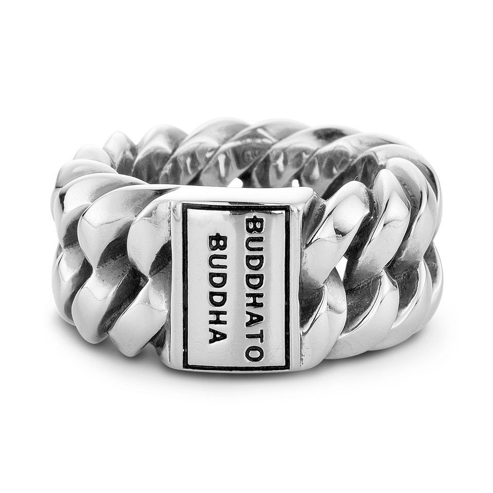 Buddha To Buddha Ring  500-21 Chain ring zilver.