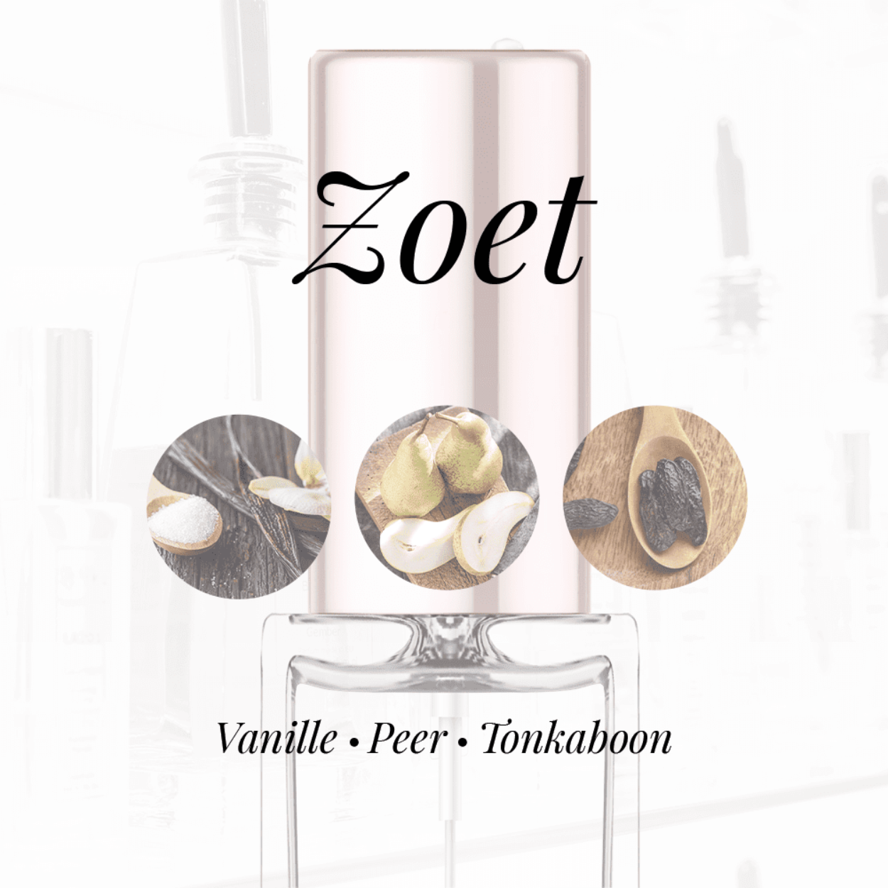 Eigenschappen
Geur: Zoet
Waarneembare geuren: Peer, Tonkaboon, Vanille
Sillage: Midden
Seizoen: All season
Eigenschap: Populair
Stijl: Casual