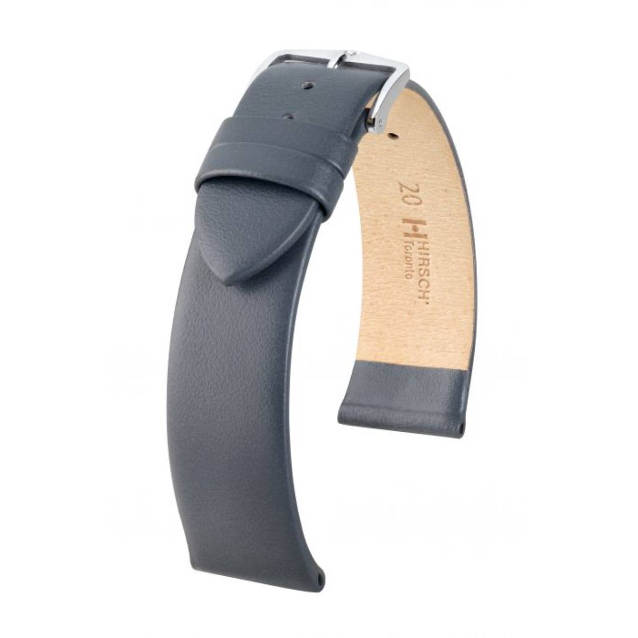"Hard shell, soft core" - volgens dit motto, onze TORONTO horlogeband boeit met eenvoudige elegantie. Deze armband ziet er zowel robuust als zijdezacht uit om de pols. Hier combineren wij Italiaans kalfsleder met een bijzonder fijne nerf met het beproefde HIRSCH Softglove voeringleder. Bovendien ronden het vlakke design en de fraai gevormde sluiting in het Tradition-design deze edele lederen band harmonieus af.