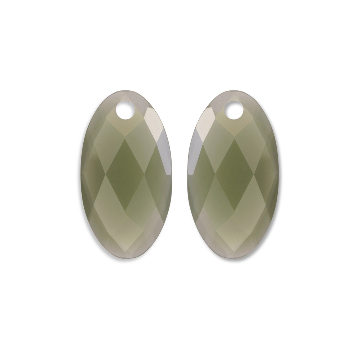 Earstones | Large Leaf - Lime Jade
EAGEM64-FCLF-L