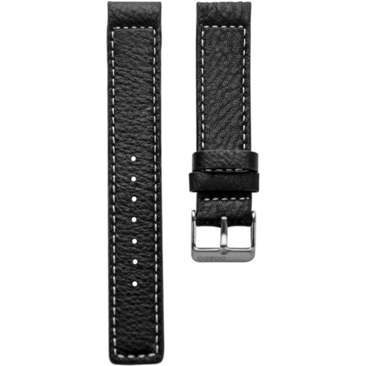 18mm Oozoo Horlogeband black