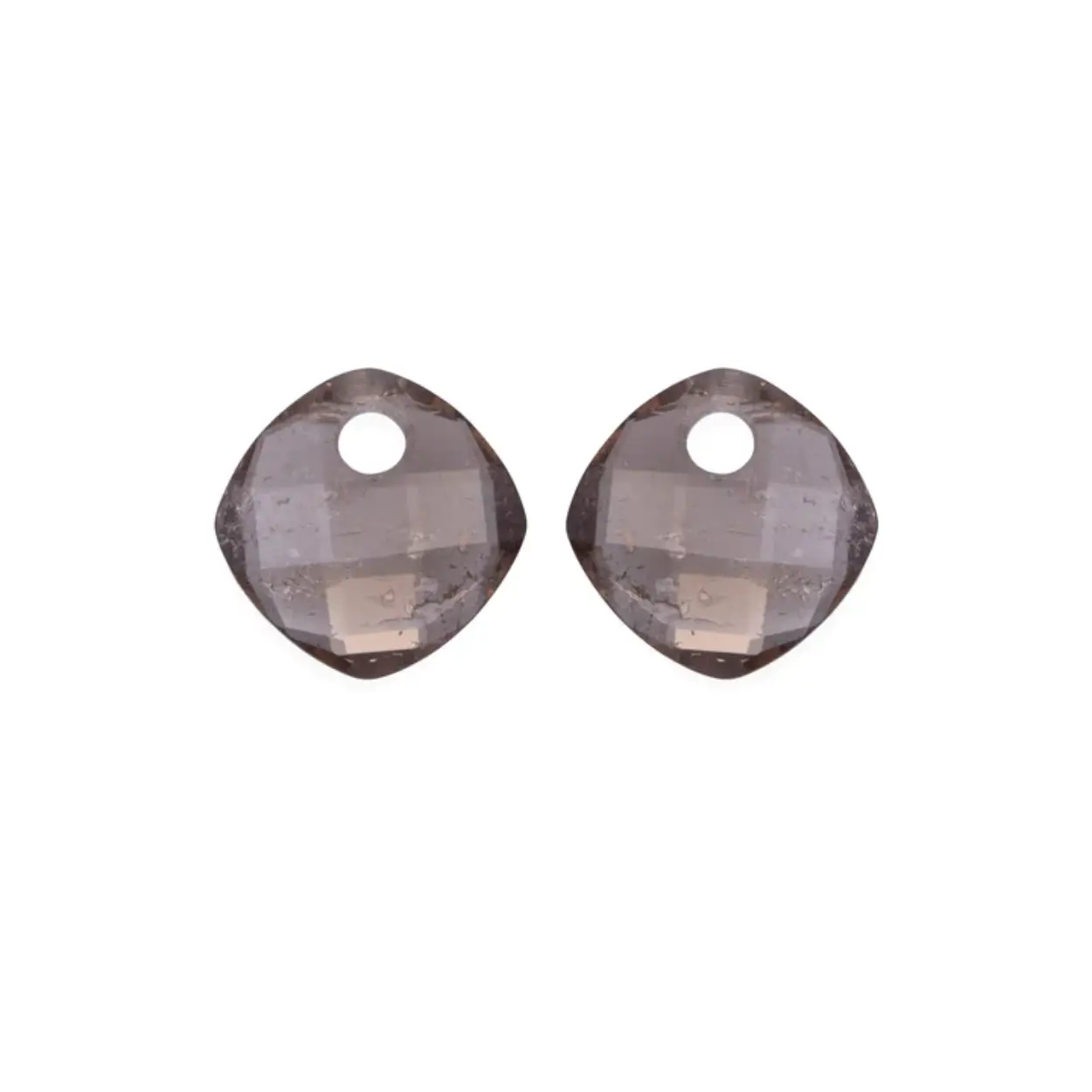 oorhanger smokey quartz