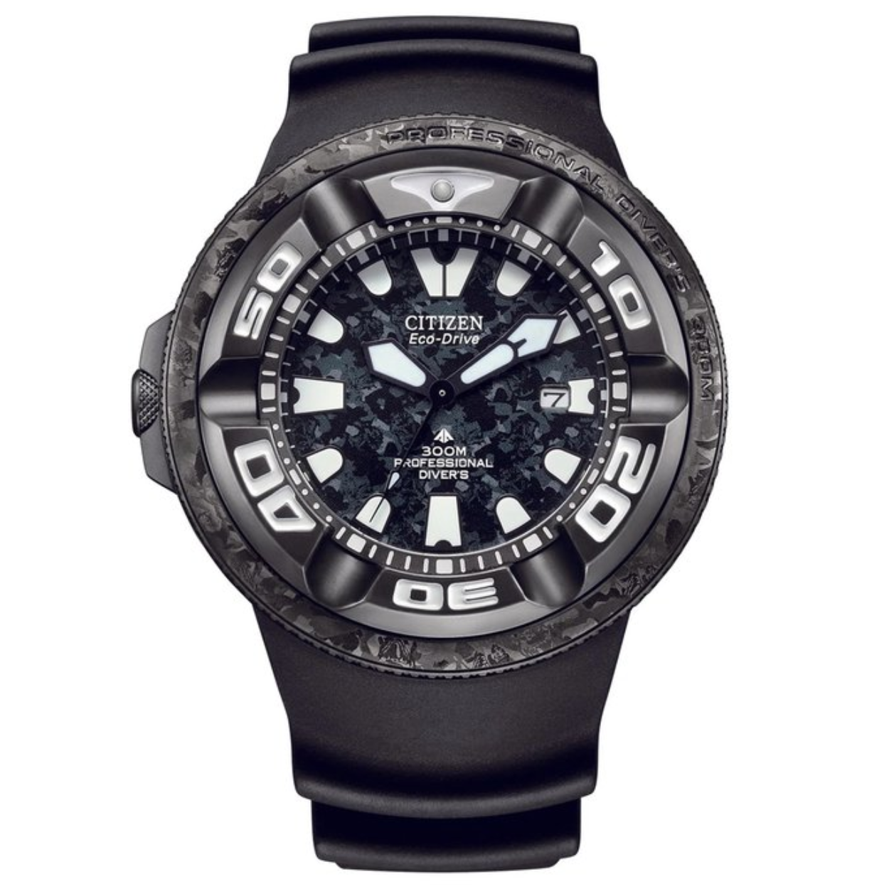 Citizen Promaster Marine BJ8056-01E Horloge - Kunststof - Zwart - Ø 48 mm