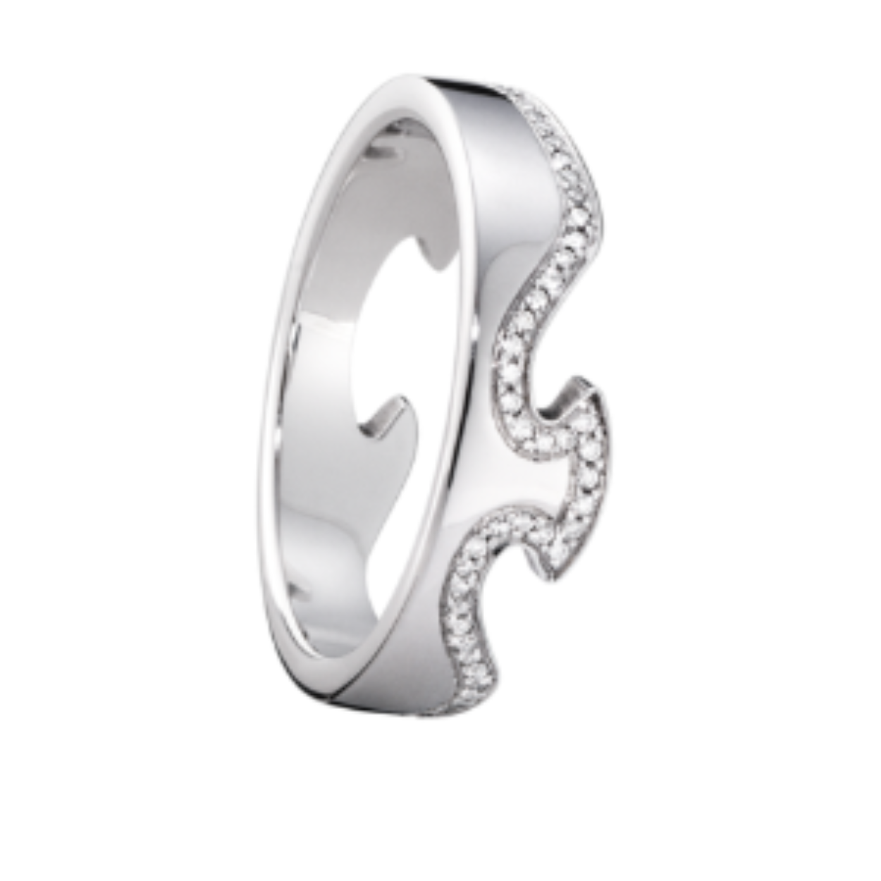 Tell your own story - be it one of love, family or personal growth - with Georg Jensen’s Fusion rings.