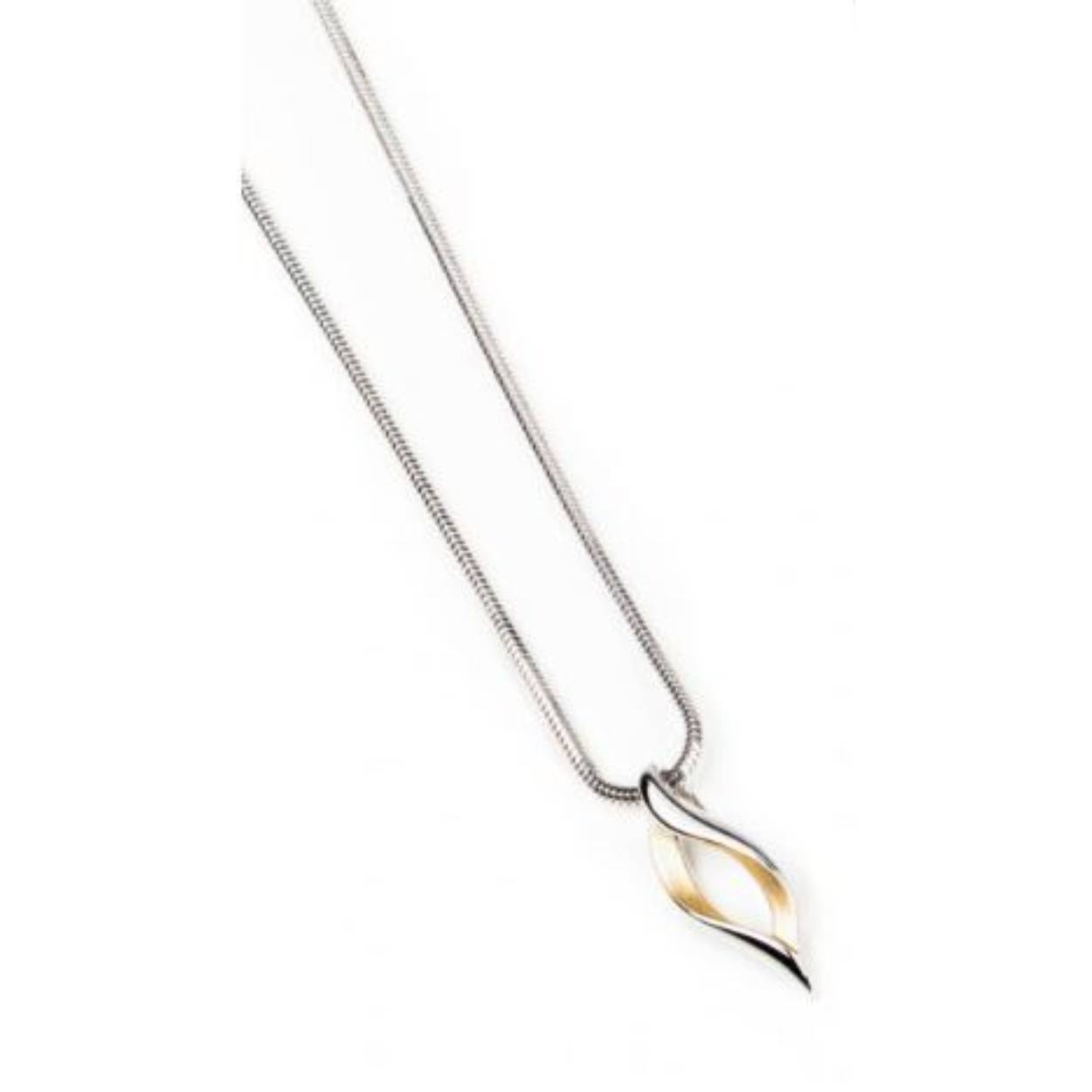 Yo-design zilveren Fire Collier T1052