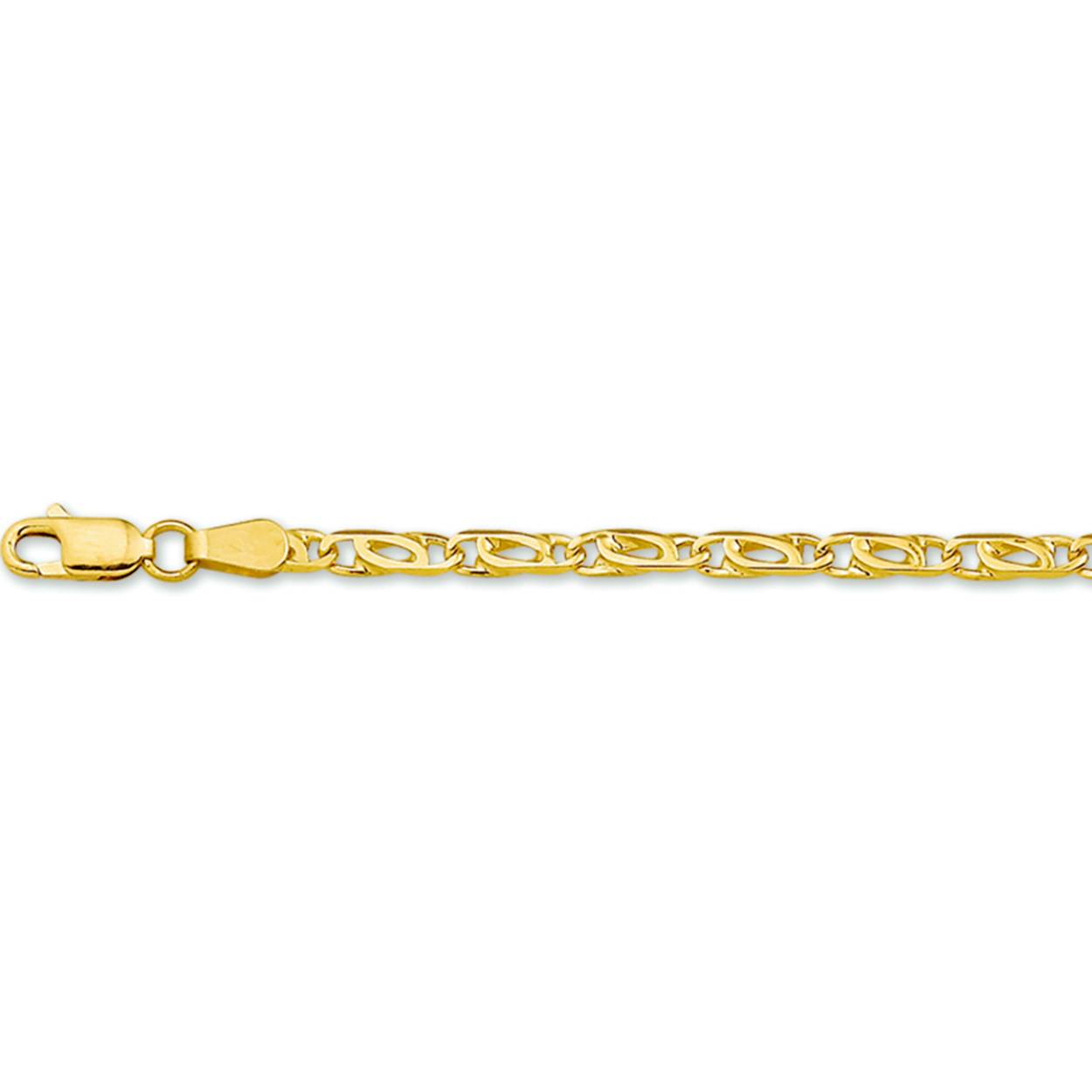 bicolor armband valkoog