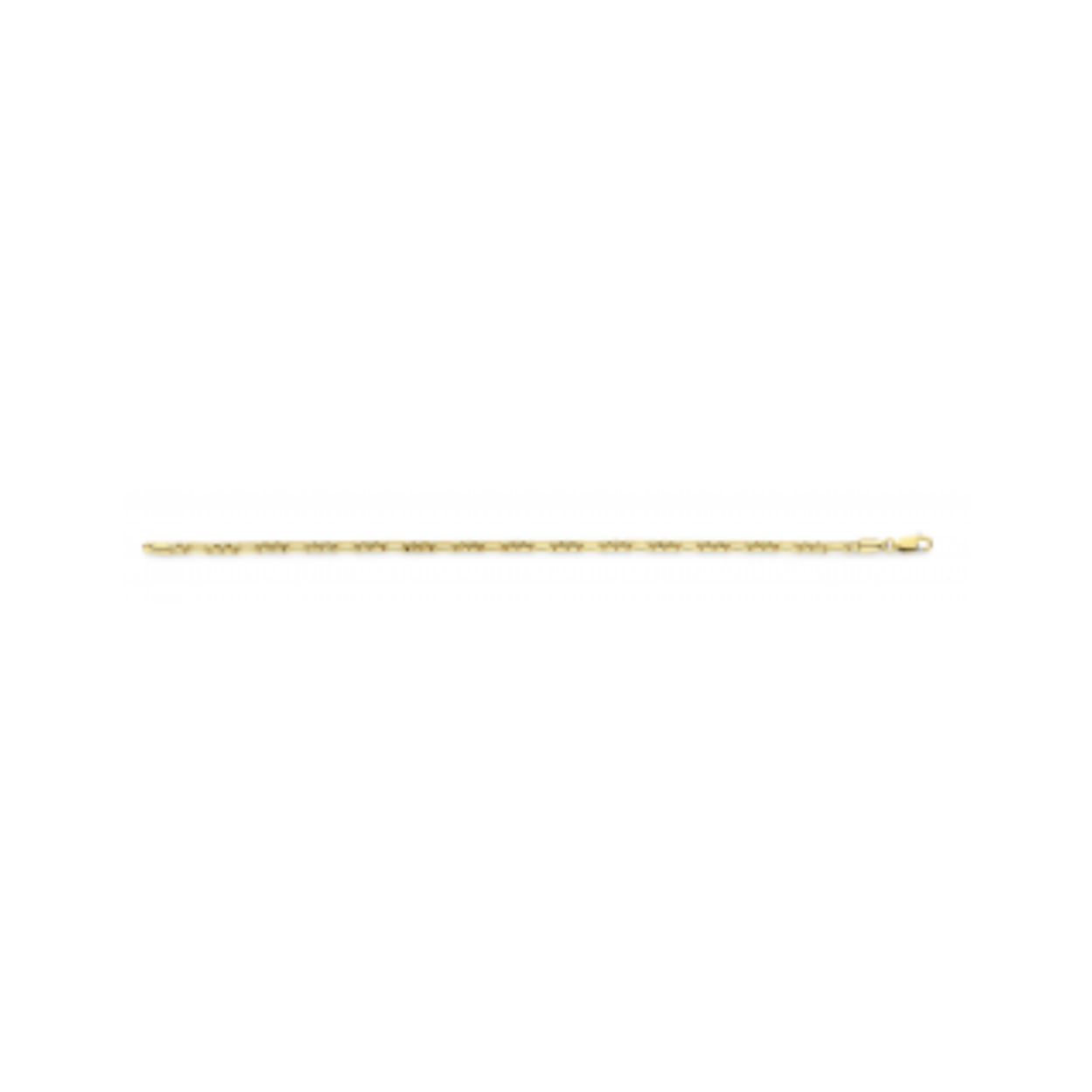 Fjory gouden armband met zilveren kern.