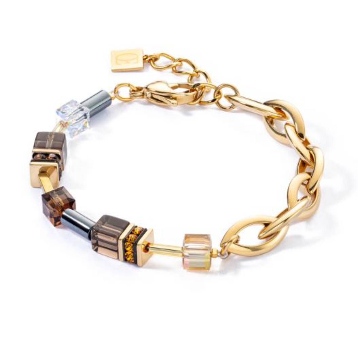 Dit is een armband van het merk Coeur de Lion gemaakt voor dames.