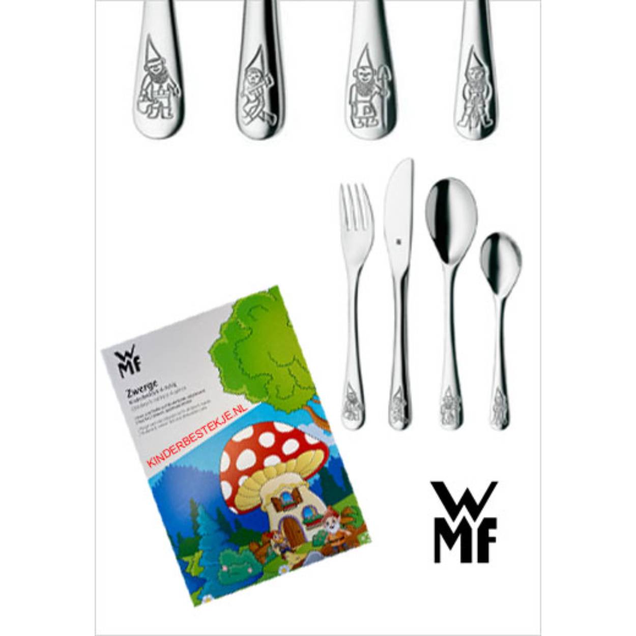 WMF 4 delig set Kabouter